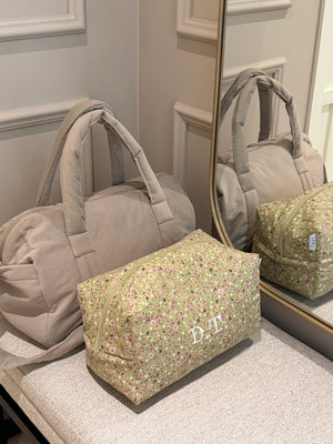 Light beige mom bag
