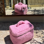 Roze frotirni koferčić