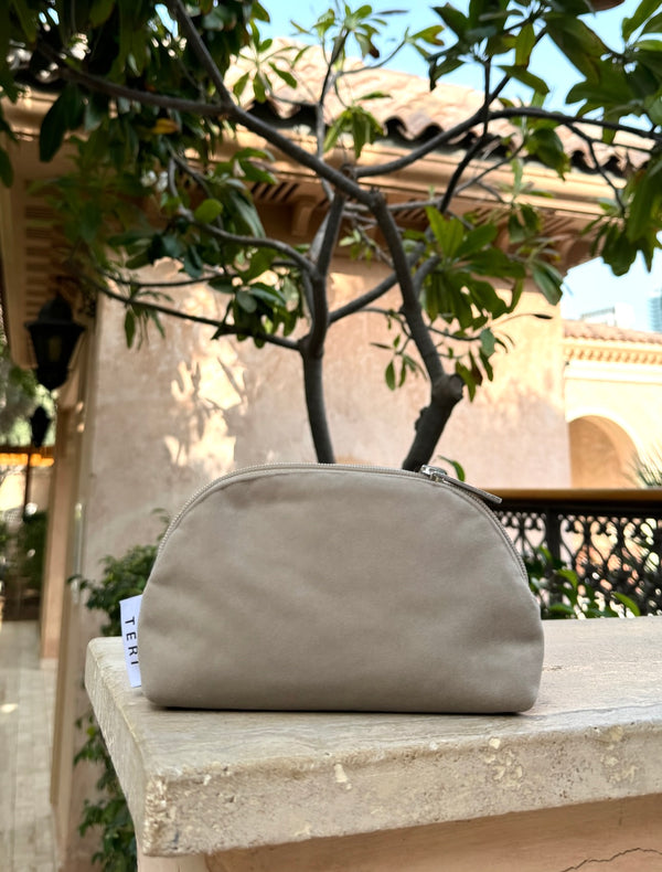 Light beige velvet moon