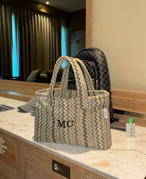 Gray taipei mini bag