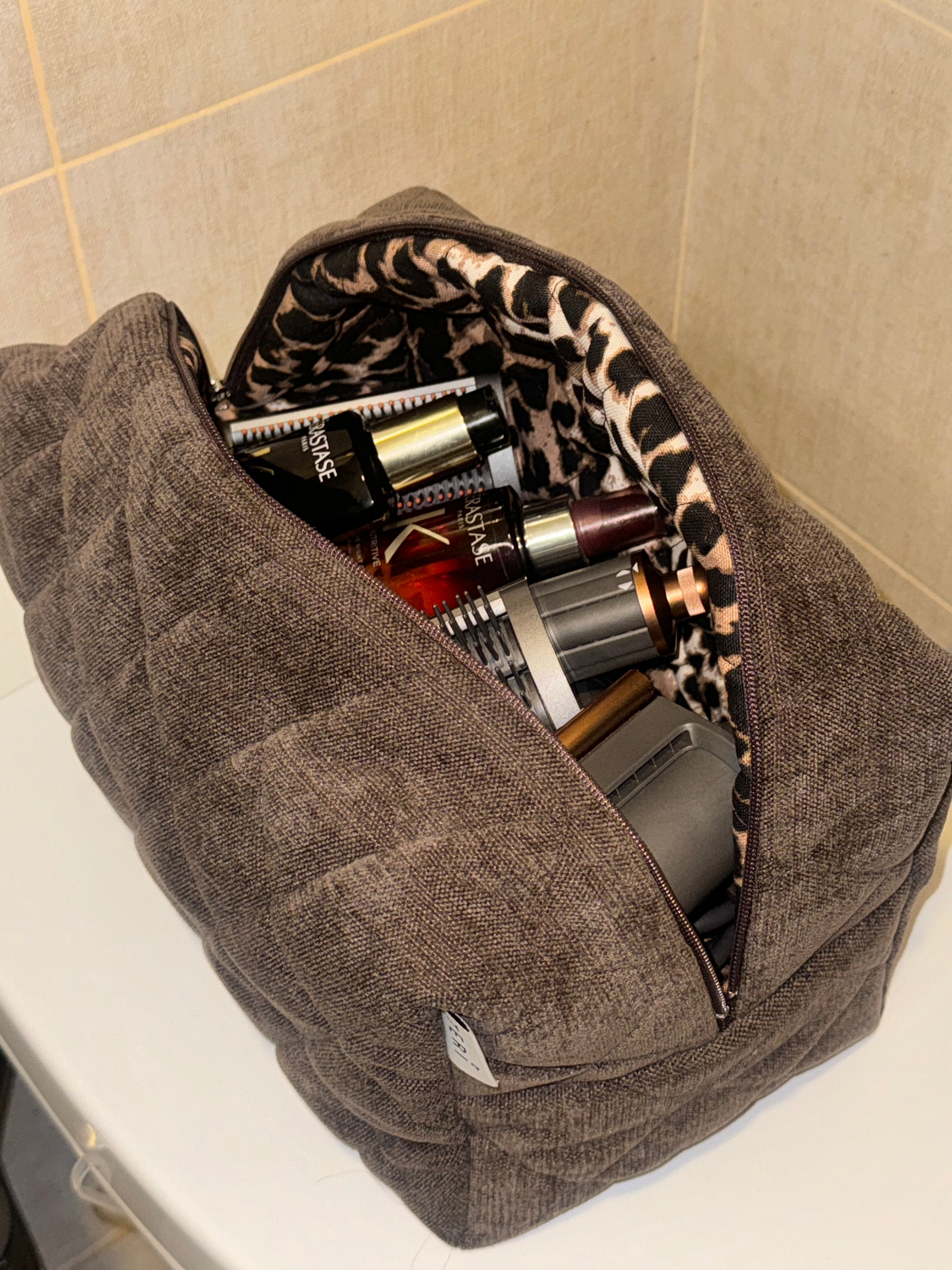 JUMBO braon pliš neseser