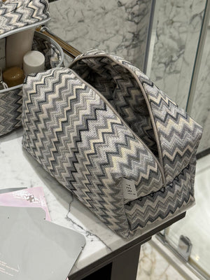 Gray taipei vanity bag