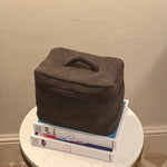 Braon pliš koferčić