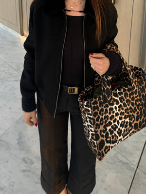 Leopard mini bag