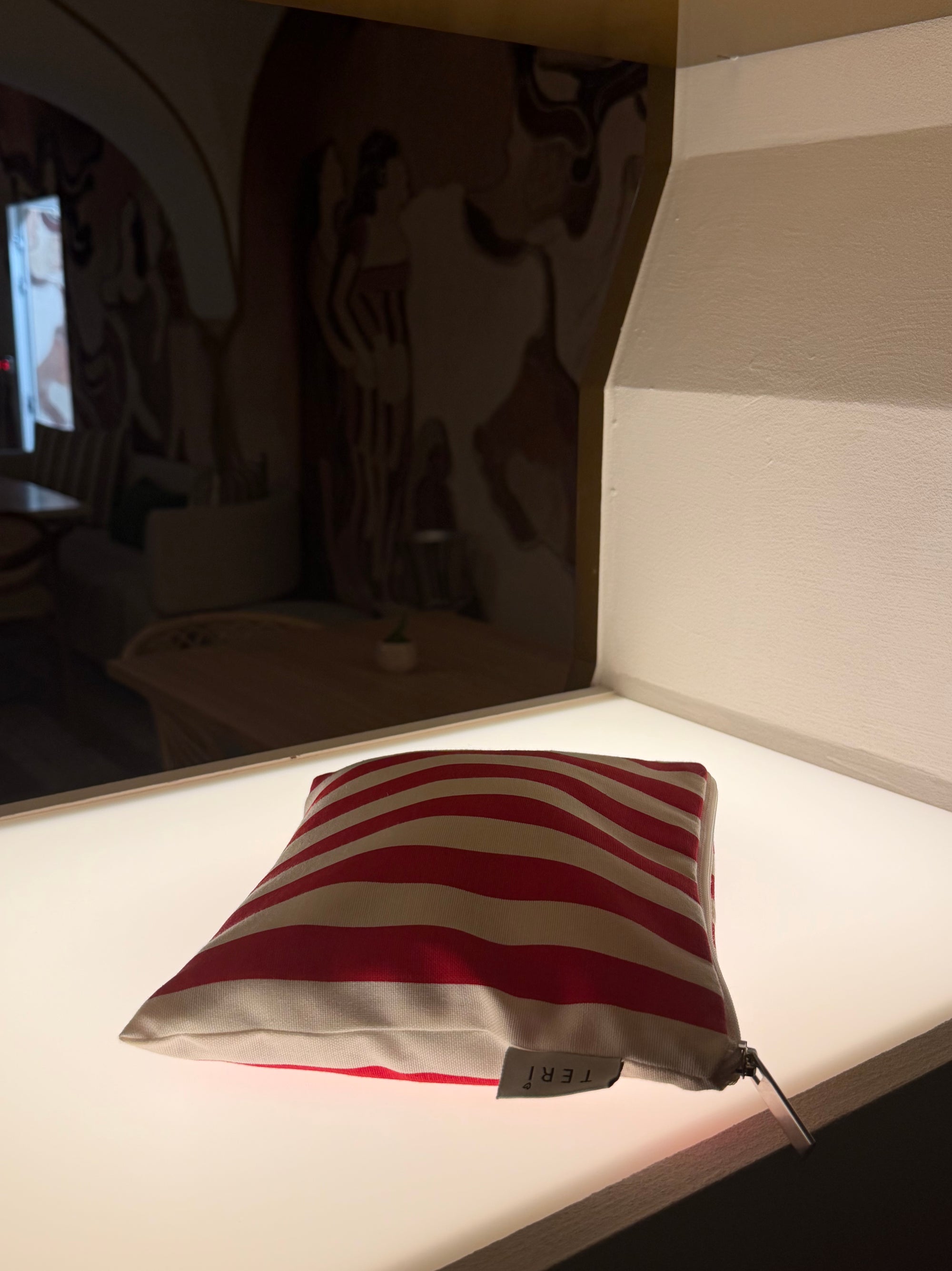 Crveni porto clutch