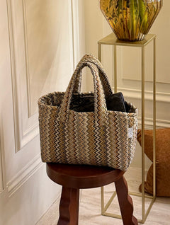 Brown taipei mini bag