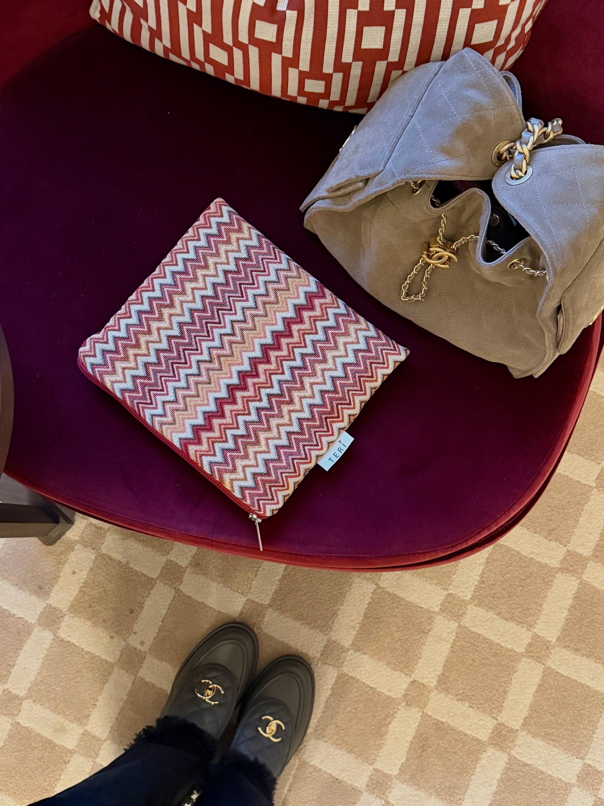 Crveni Taipei clutch