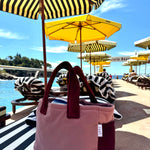 Roze/bordo pliš MINI torba