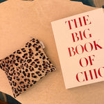 CC leopard clutch