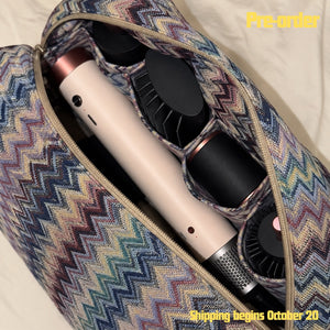 Jumbo blue taipei vanity bag
