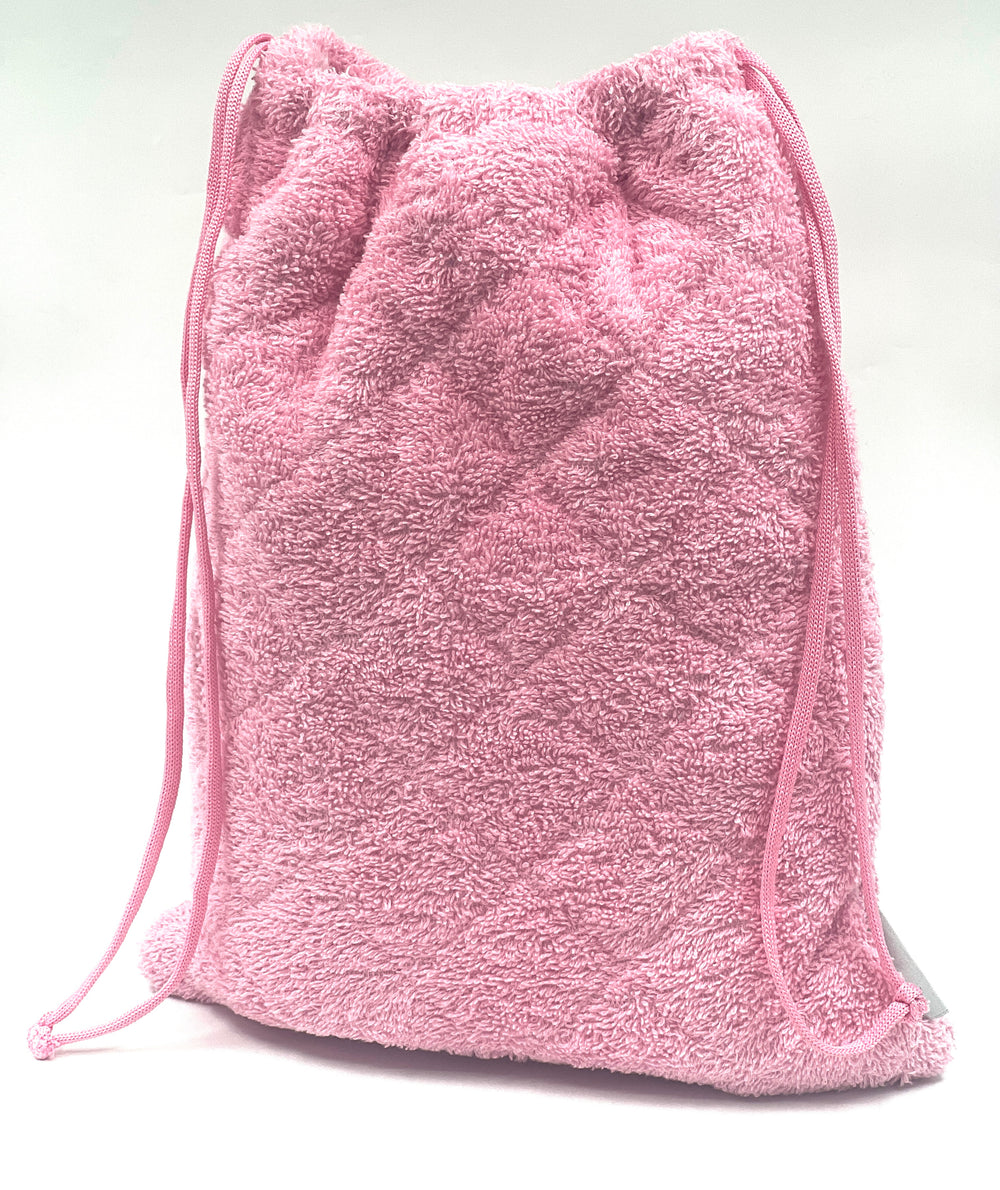 Terry pink bag for Dyson
