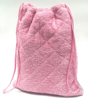Terry pink bag for Dyson