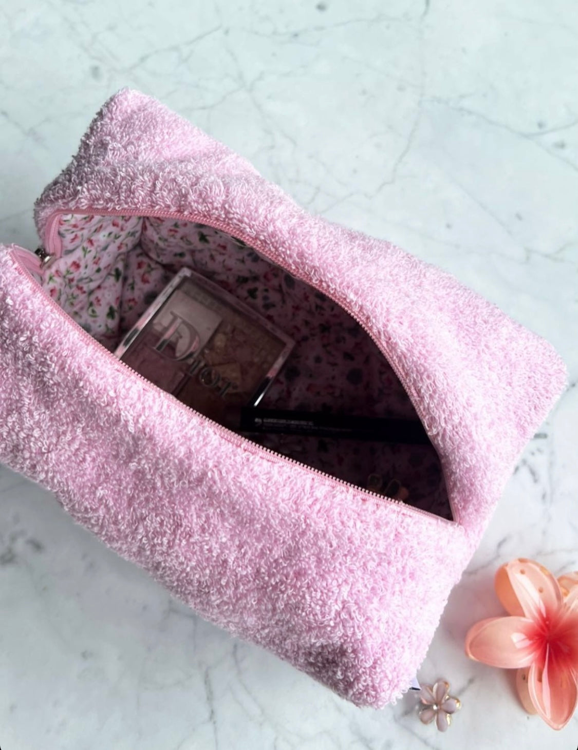 Roze frotirni neseser