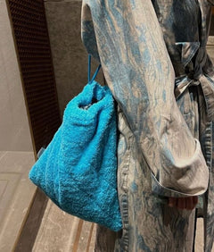 Terry blue bag for Dyson
