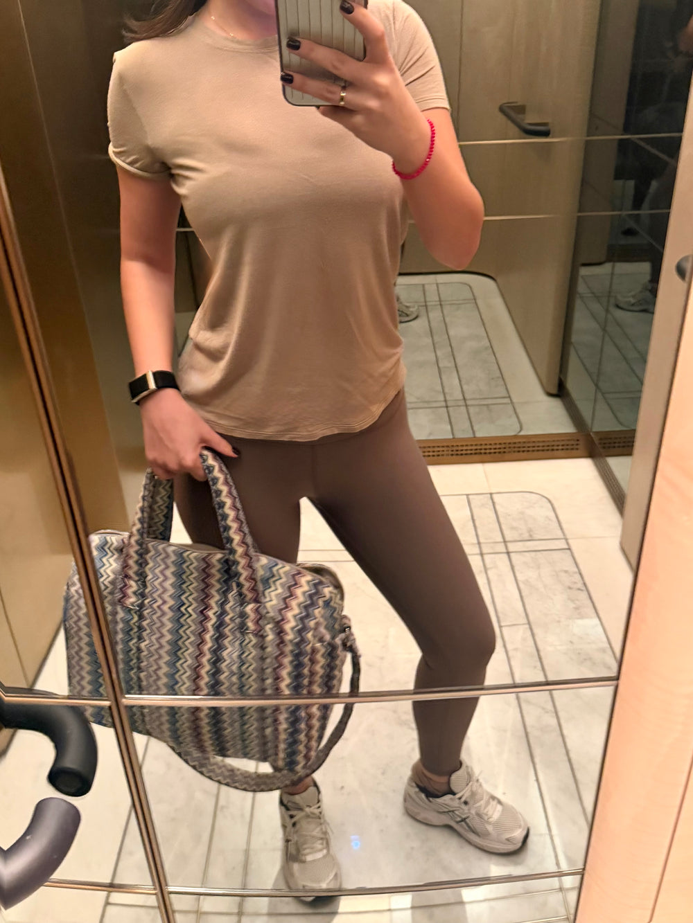 Blue taipei mom bag
