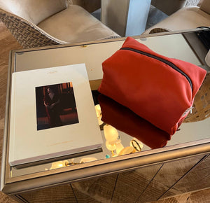 Premium silk vanity bag