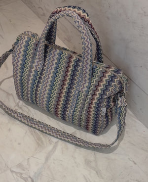 Blue taipei mom bag